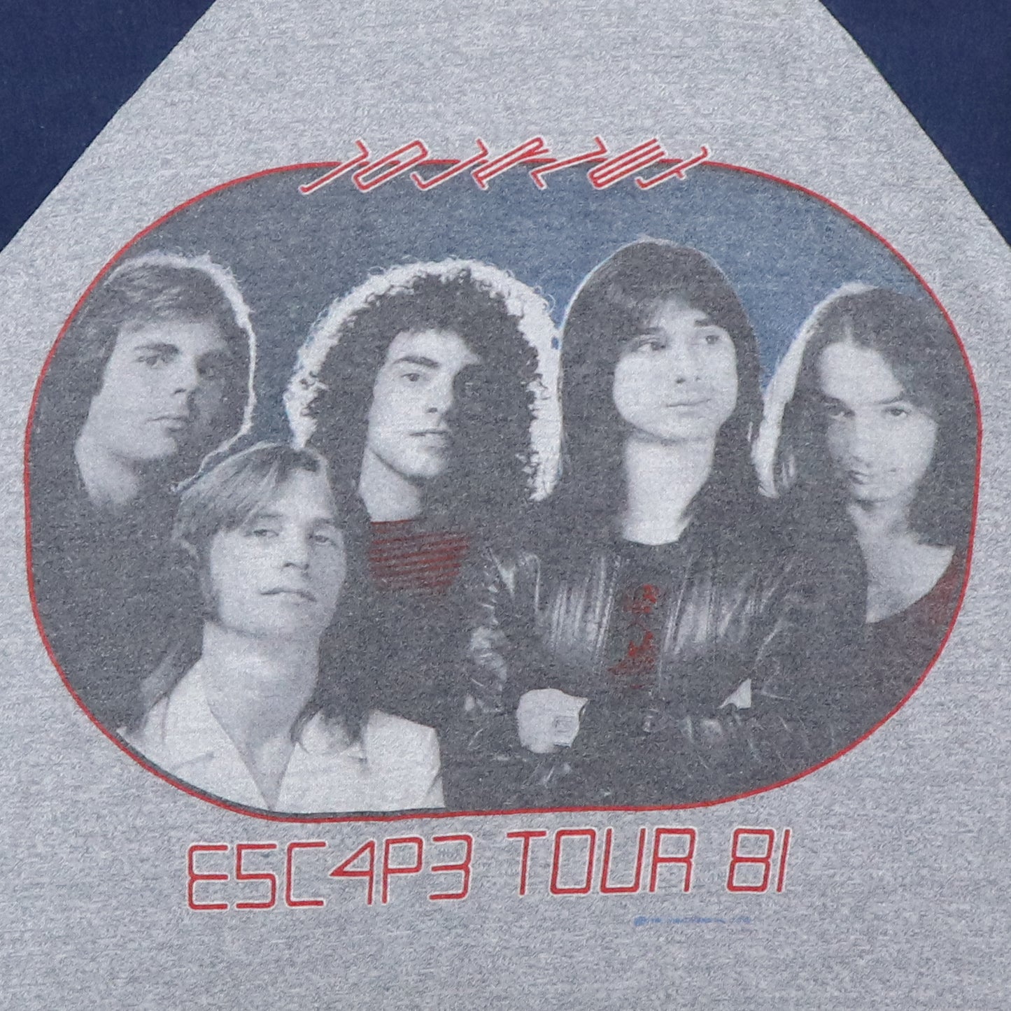 1981 Journey World Escape Tour Jersey Shirt