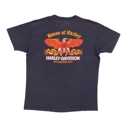 1980s Harley Davidson Hog Wild Miss Piggy Shirt