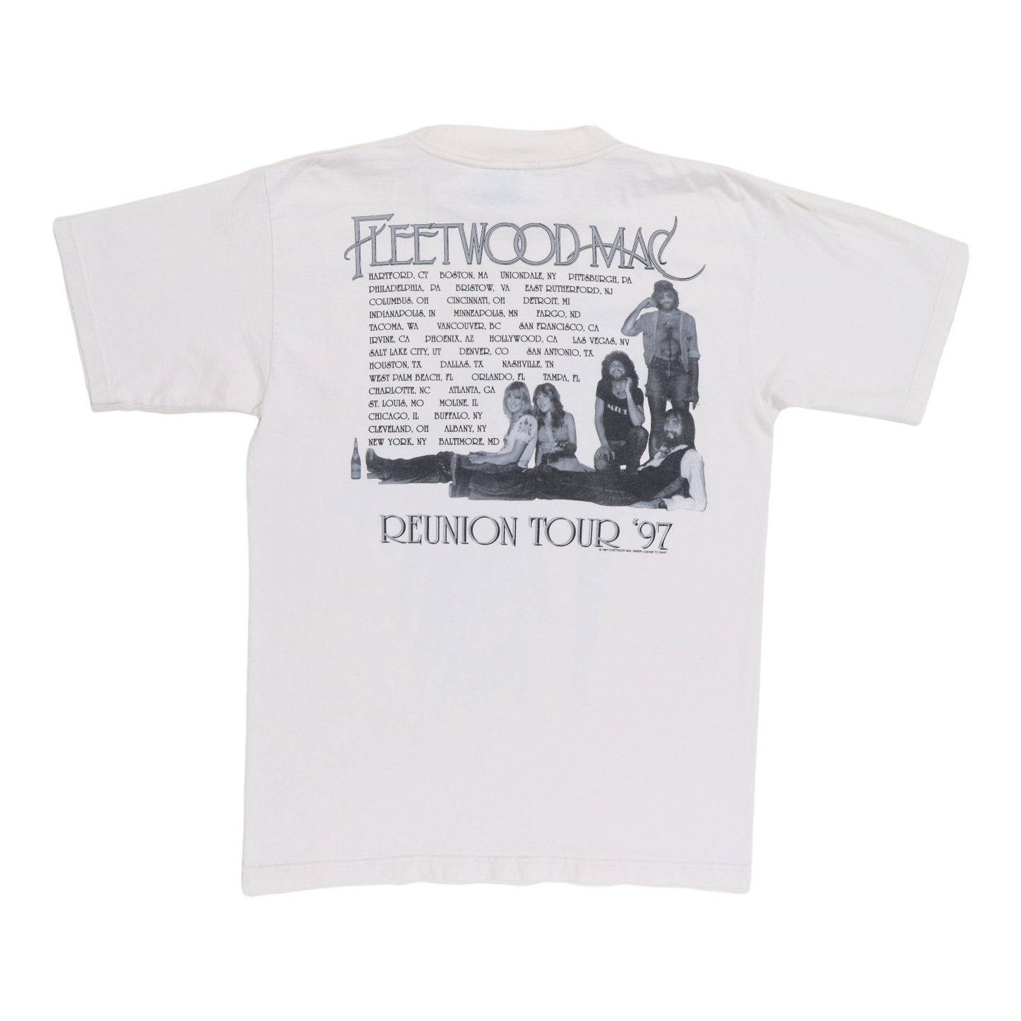 1997 Fleetwood Mac Reunion Tour Shirt