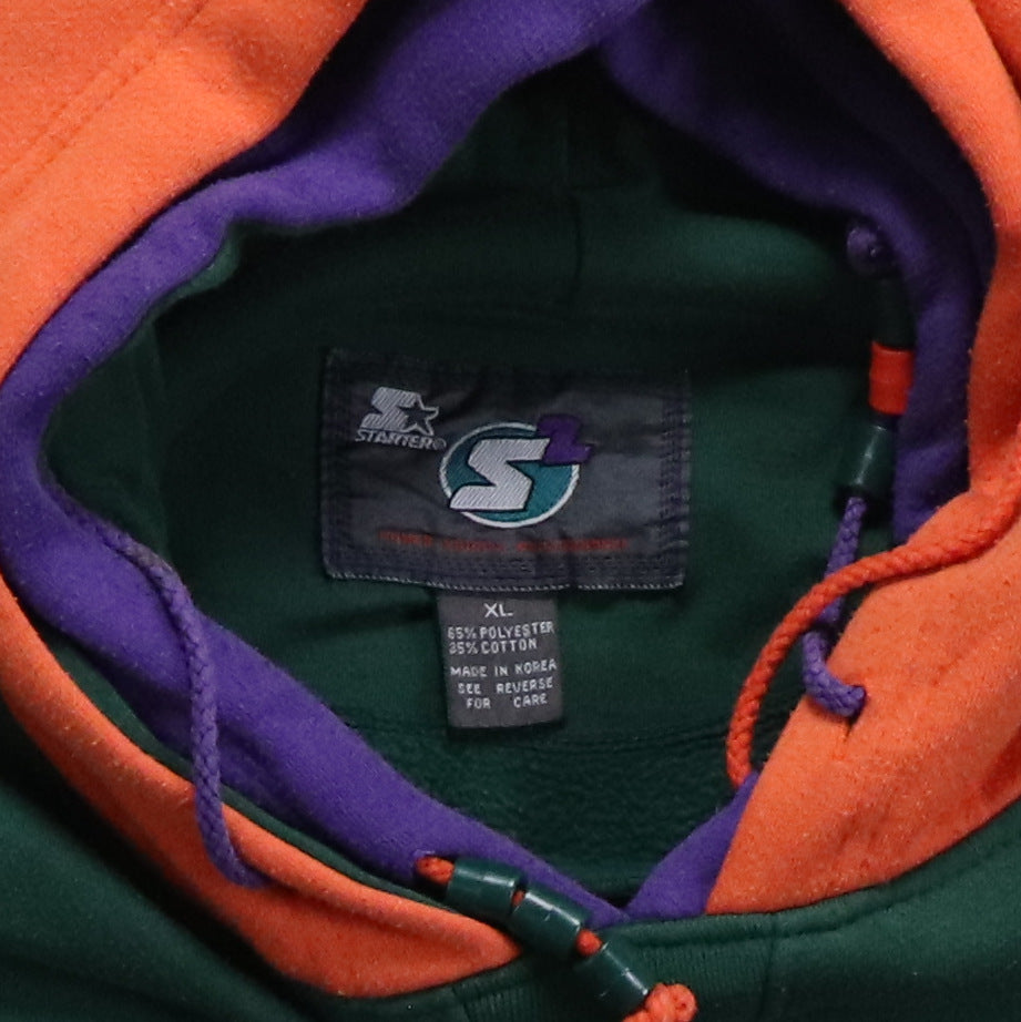 1990s Starter Double Hooded Hoodie