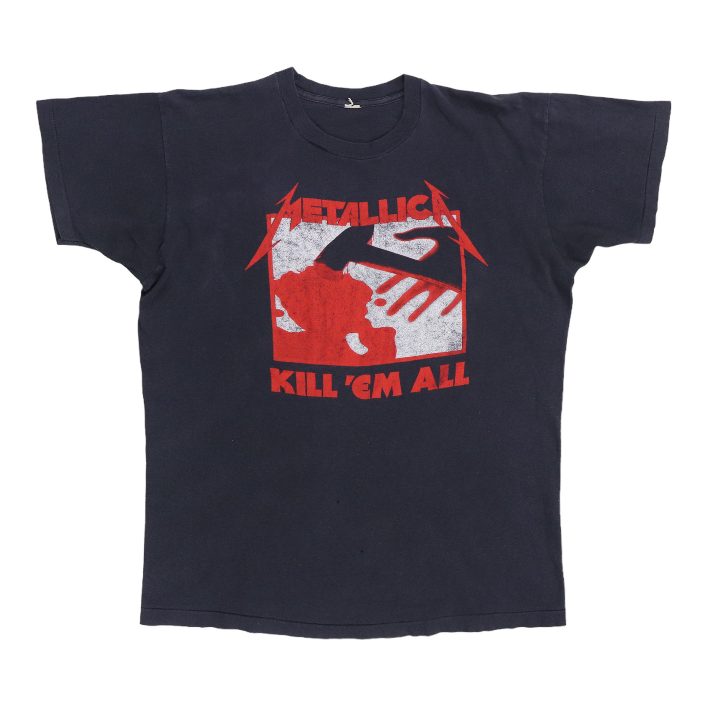 1984 Metallica Kill Em All Bang That Head Shirt