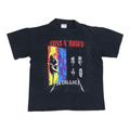 1992 Guns N Roses Metallica Tour Shirt