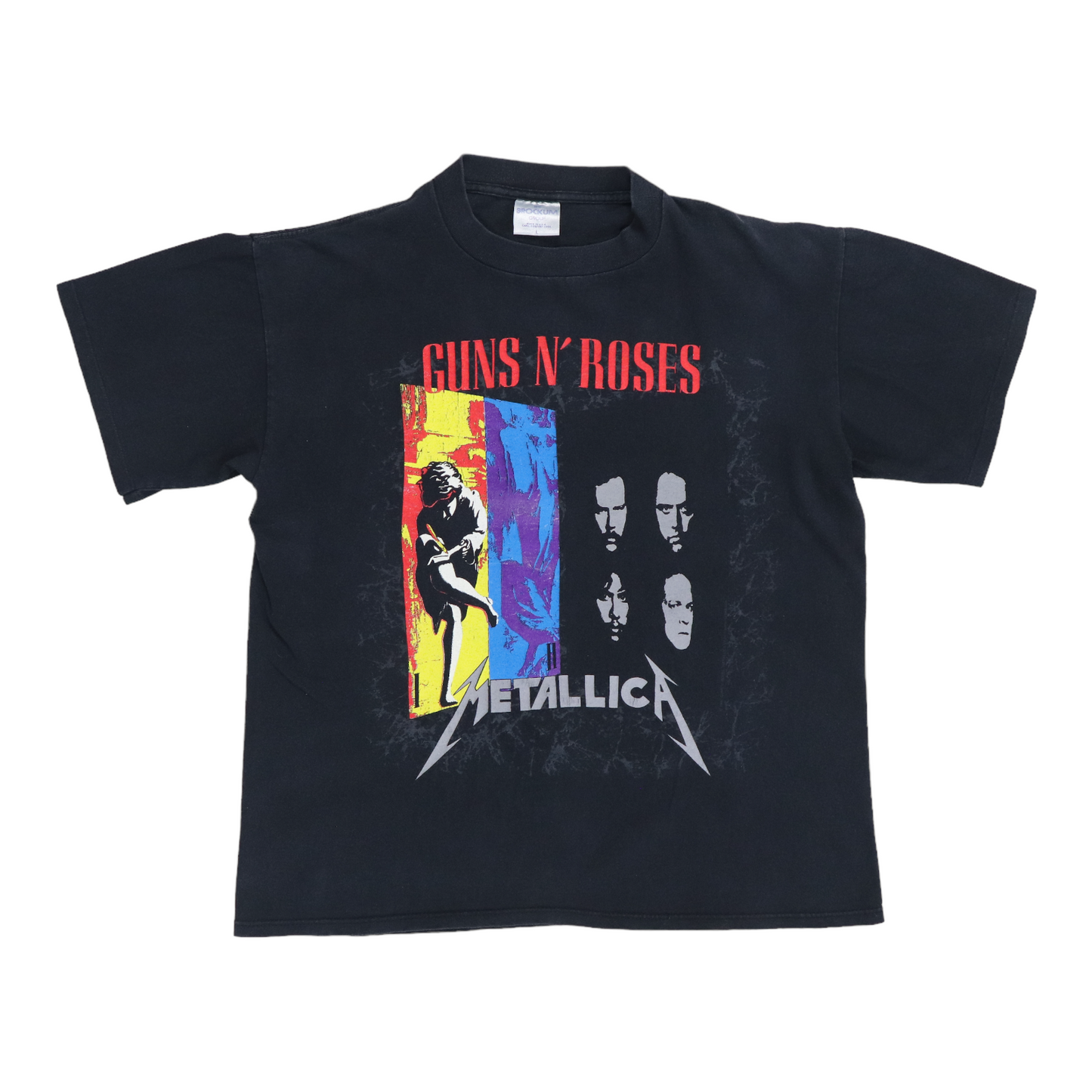 1992 Guns N Roses Metallica Tour Shirt