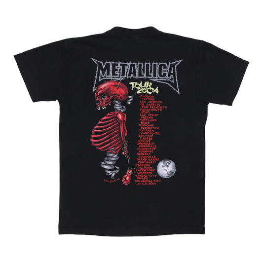 2004 Metallica Tour Shirt