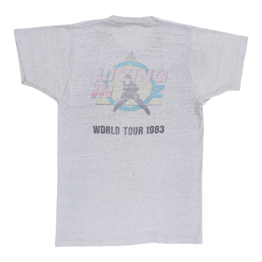 1983 Rick Springfield World Tour Shirt