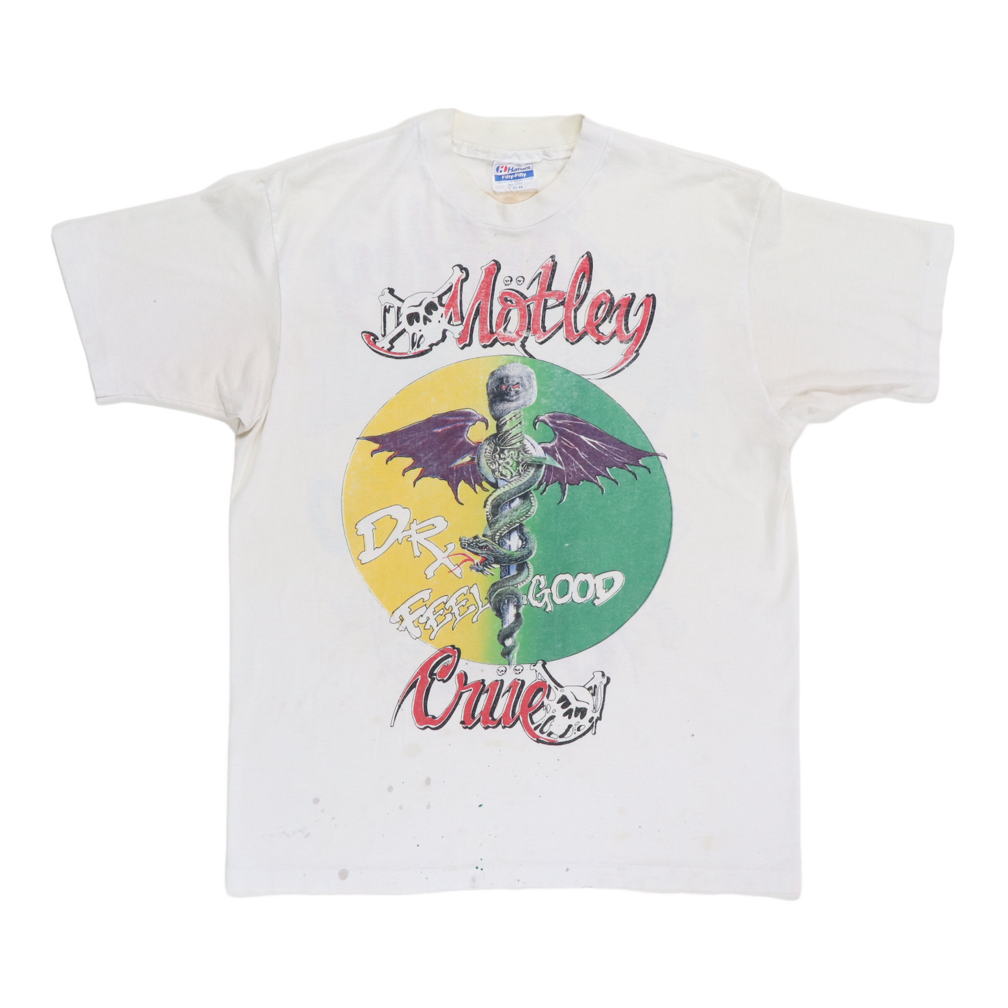 1990 Motley Crue Dr Feel Good Tour Shirt