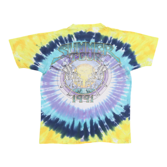 1991 Grateful Dead Summer Tour Tie Dye Shirt