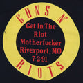 1991 Guns N Roses Get In The Riot Shirt