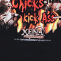 1990s Xena Chicks Kick Ass Shirt