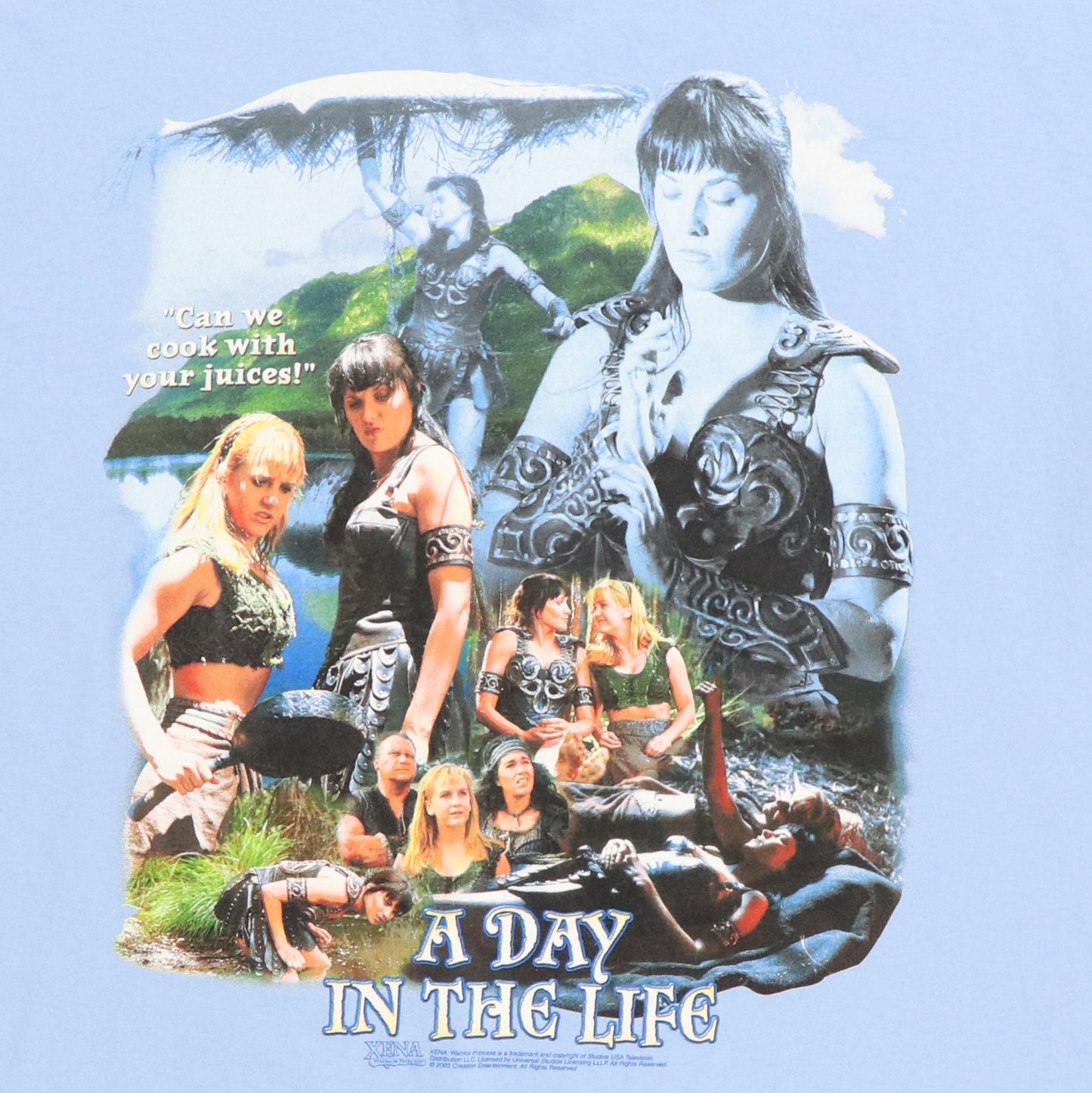 2003 Xena A Day In The Life Shirt