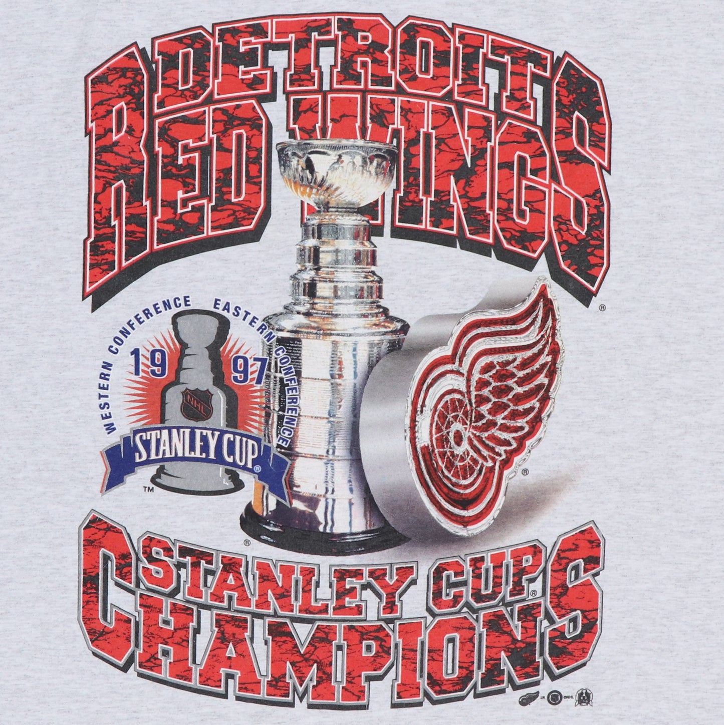 1997 Detroit Red Wings Stanley Cup Champions Shirt