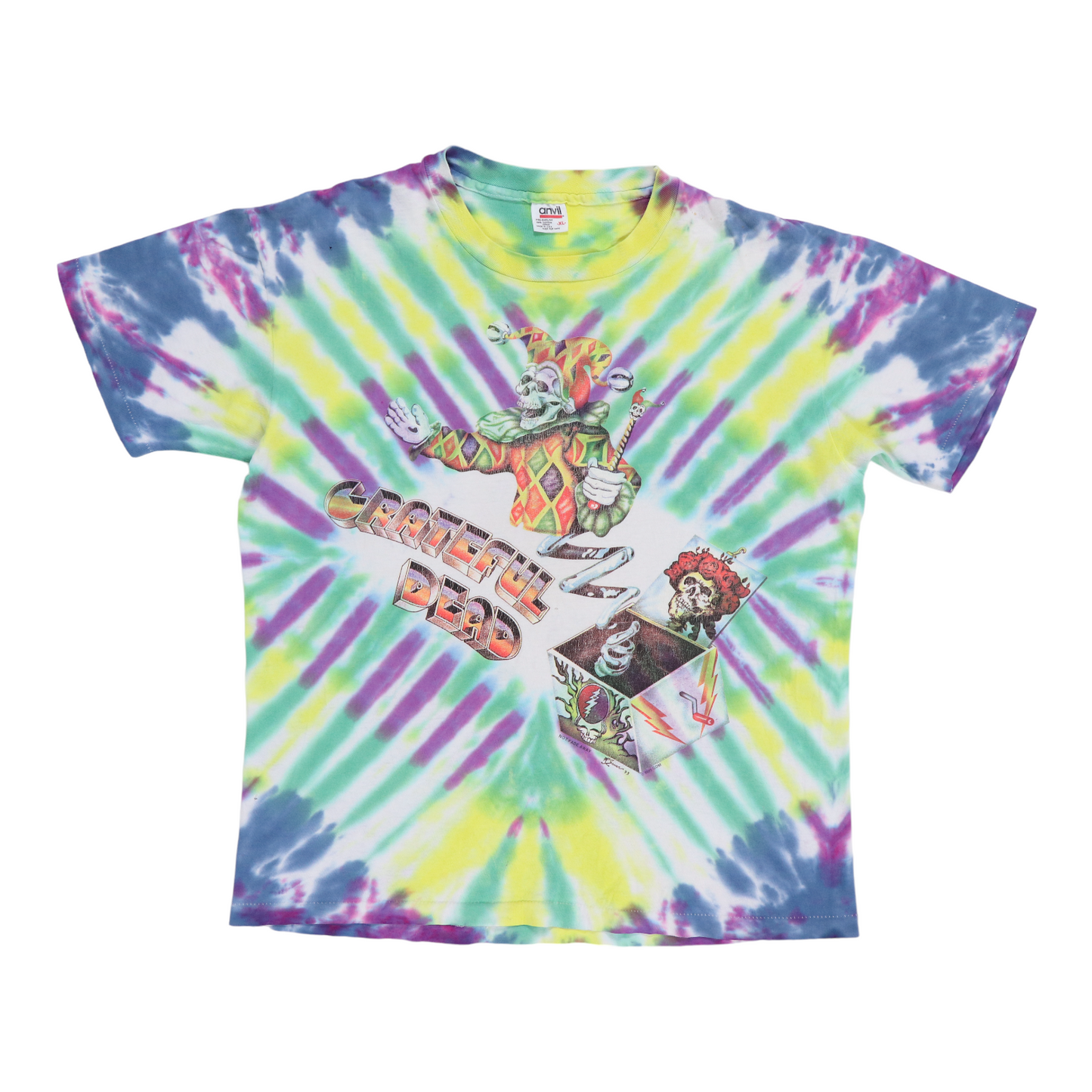 1993 Grateful Dead Jester Tie Dye Shirt