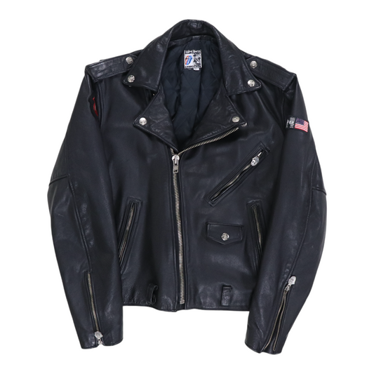 1989 Rolling Stones Steel Wheels Tour Leather Jacket