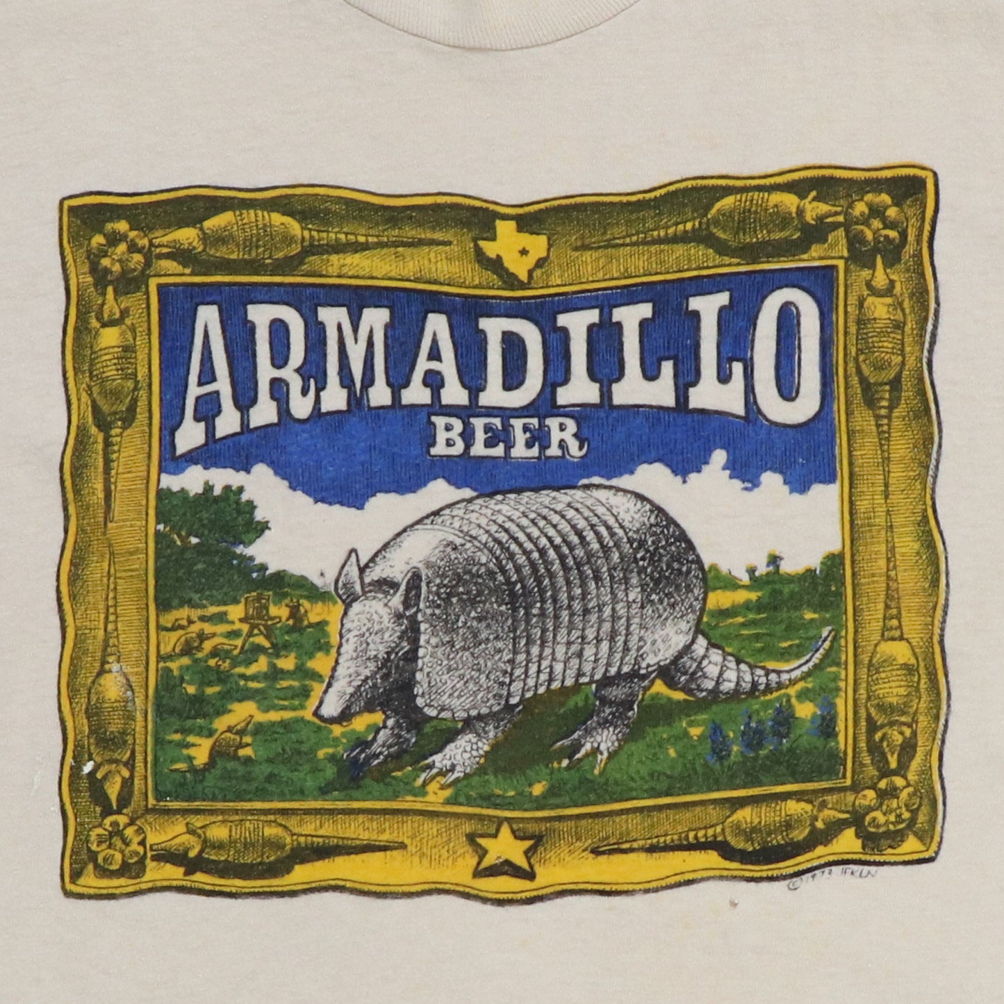 1980s Armadillo Beer Shirt