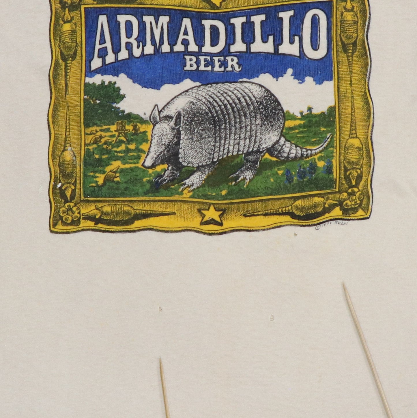 1980s Armadillo Beer Shirt