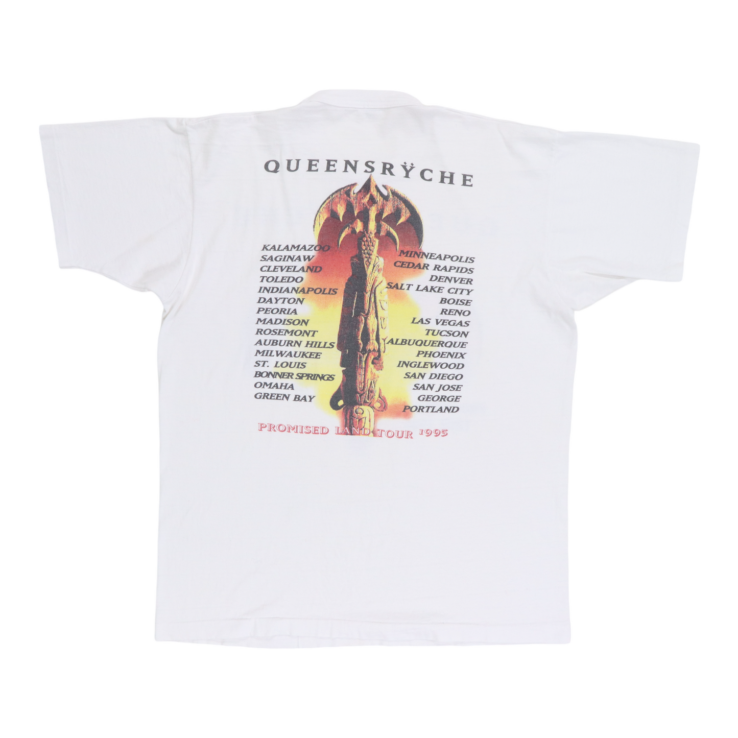 1995 Queensryche Promised Land Tour Shirt