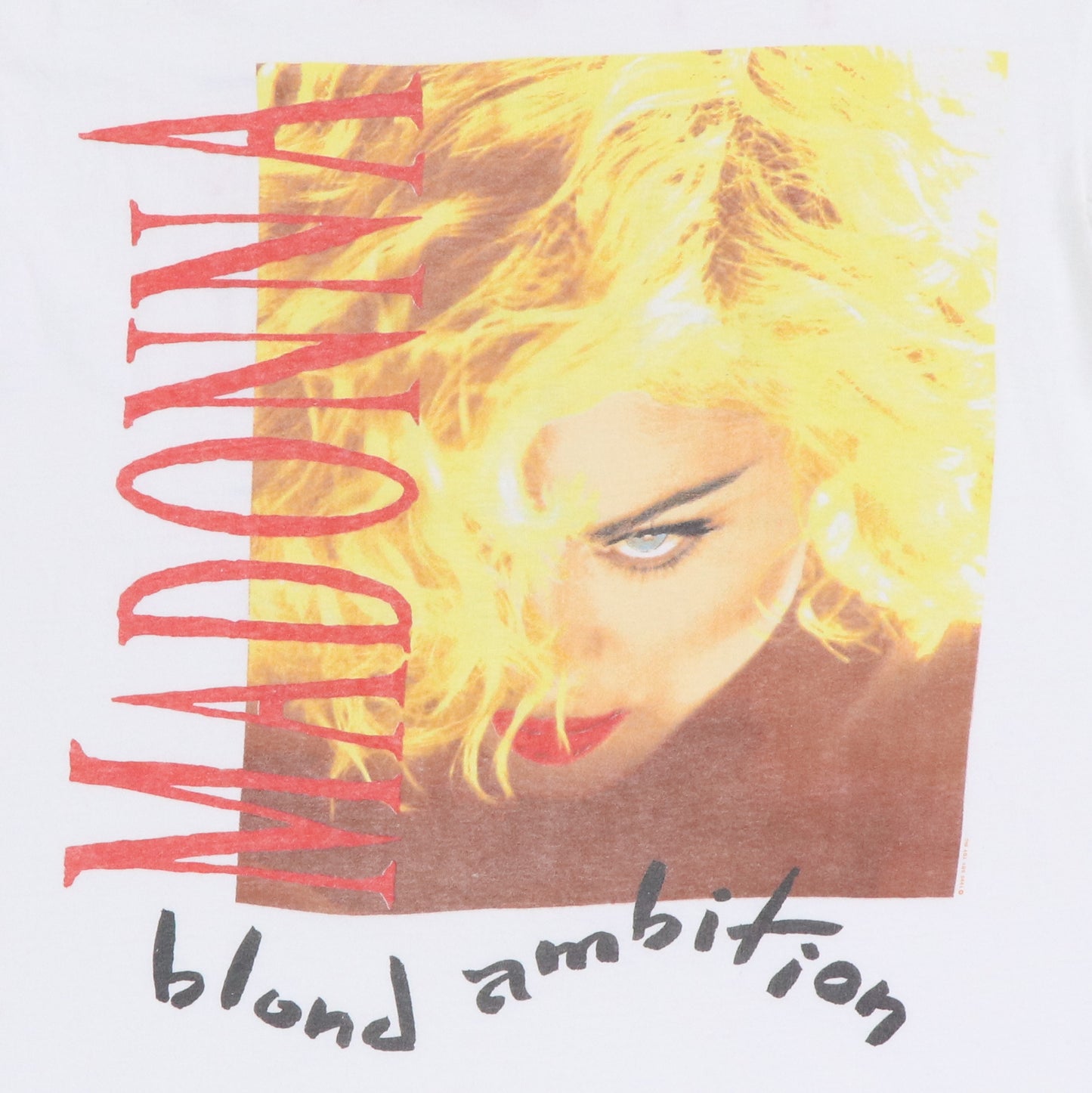 1990 Madonna Blond Ambition Shirt