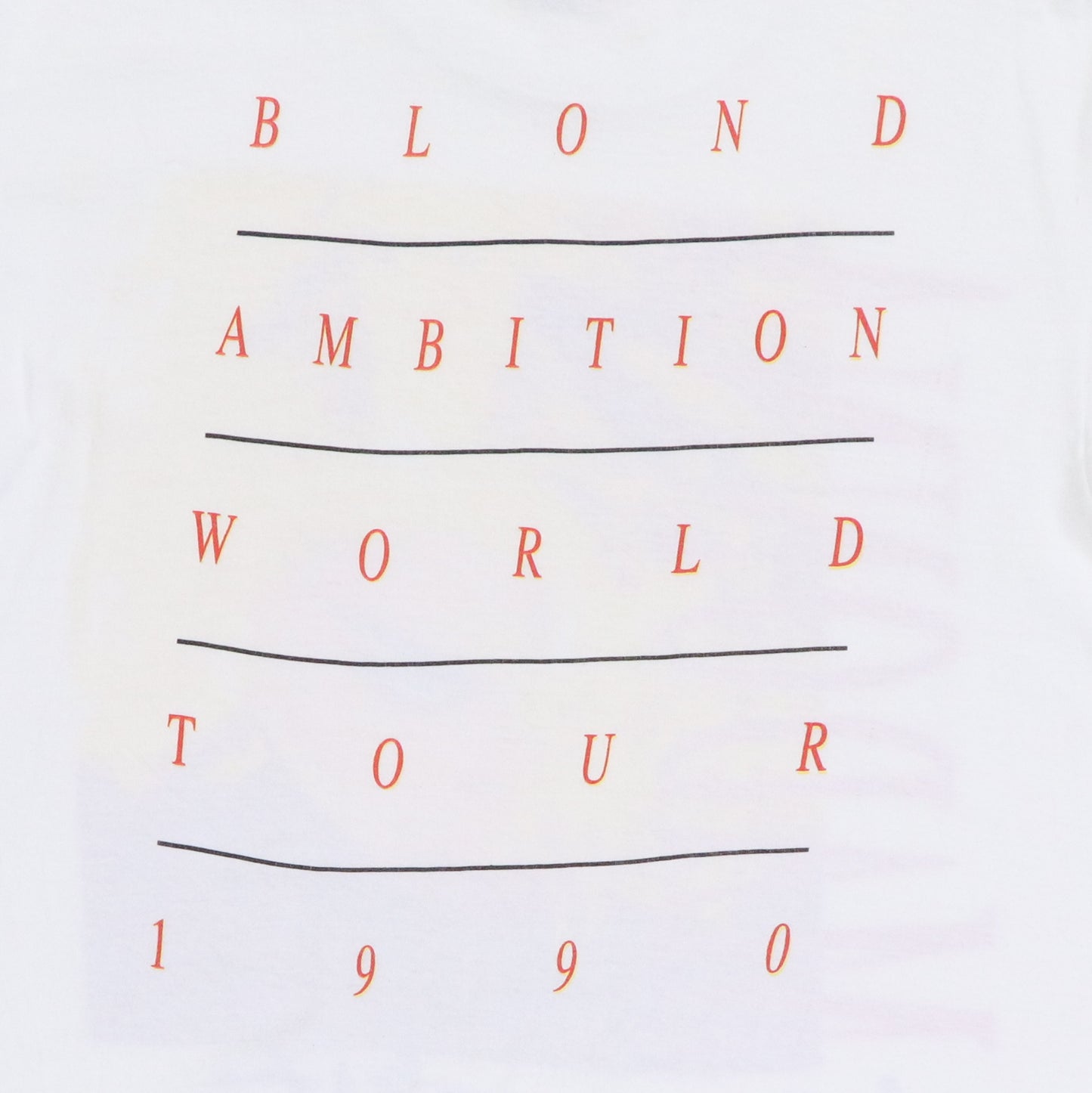 1990 Madonna Blond Ambition Shirt