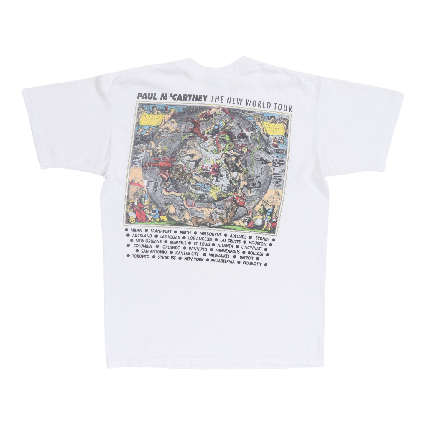 1993 Paul McCartney New World Tour Shirt