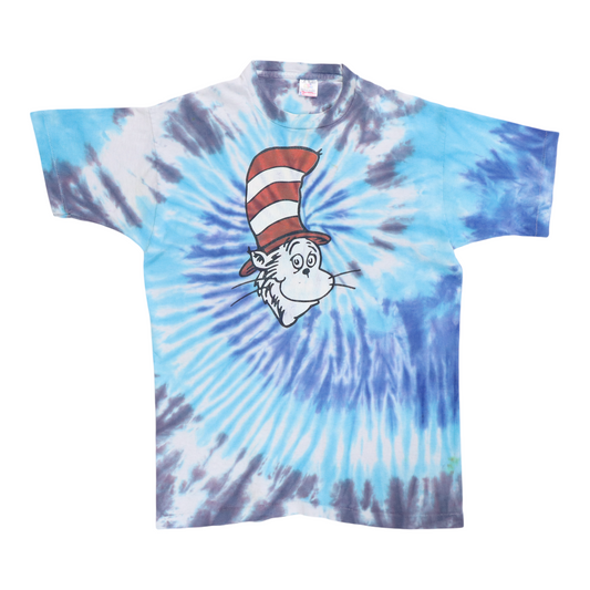 1990s Cat In The Hat Dr Seuss Tie Dye Shirt