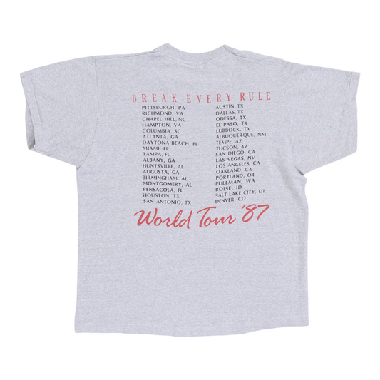 1987 Tina Turner Break Every Rule Tour Shirt