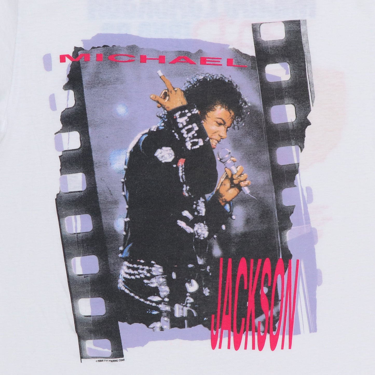 1988 Michael Jackson Bad Tour Shirt