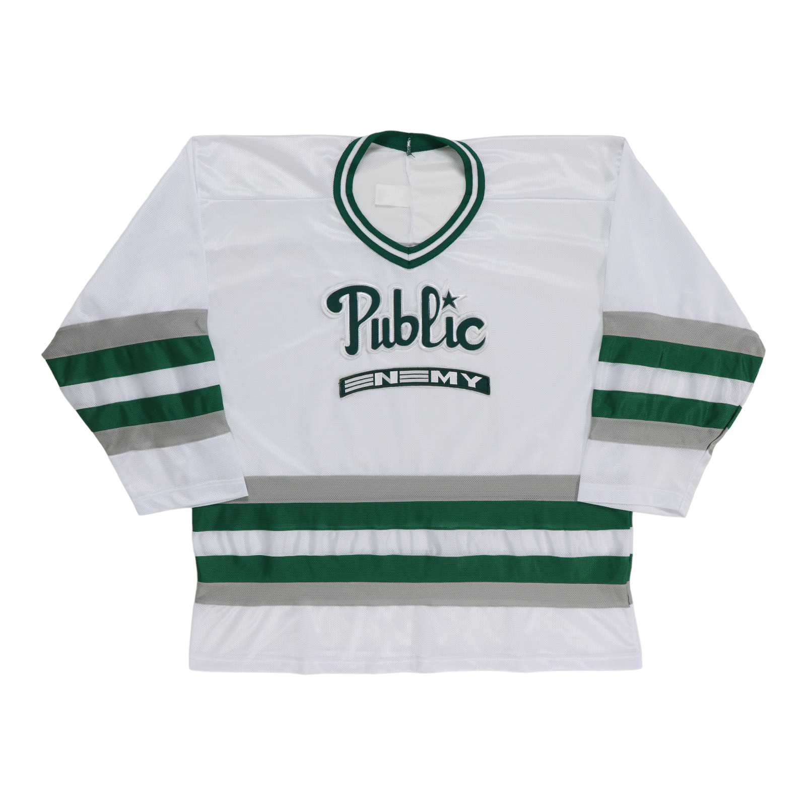 Original vintage 1990s Public Enemy Hockey Jersey | WyCo Vintage