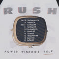 1985 Rush Power Windows Tour Jersey Shirt