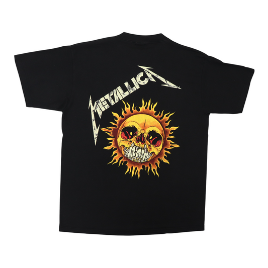 1994 Metallica Flaming Skull Pushead Shirt