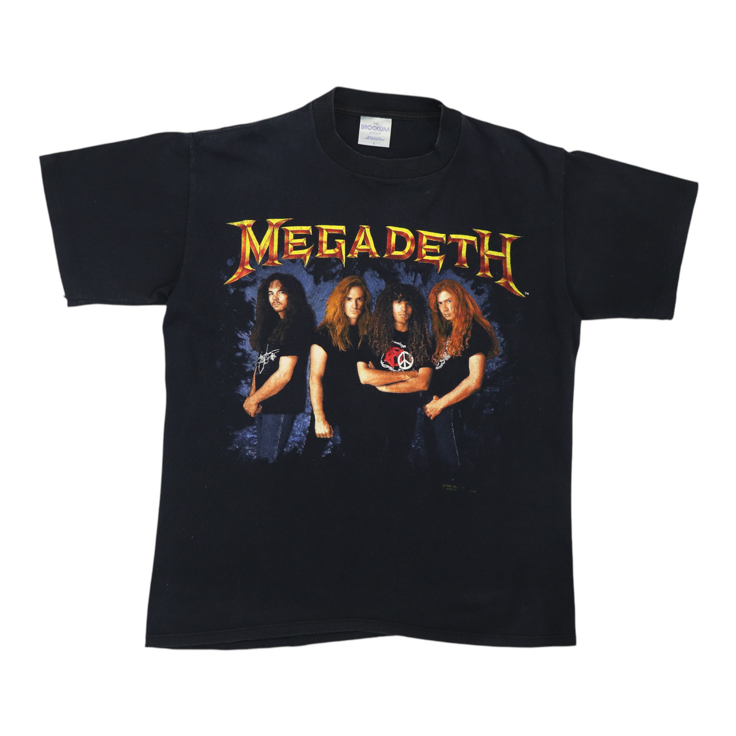 1991 Megadeth Anarchy Shirt