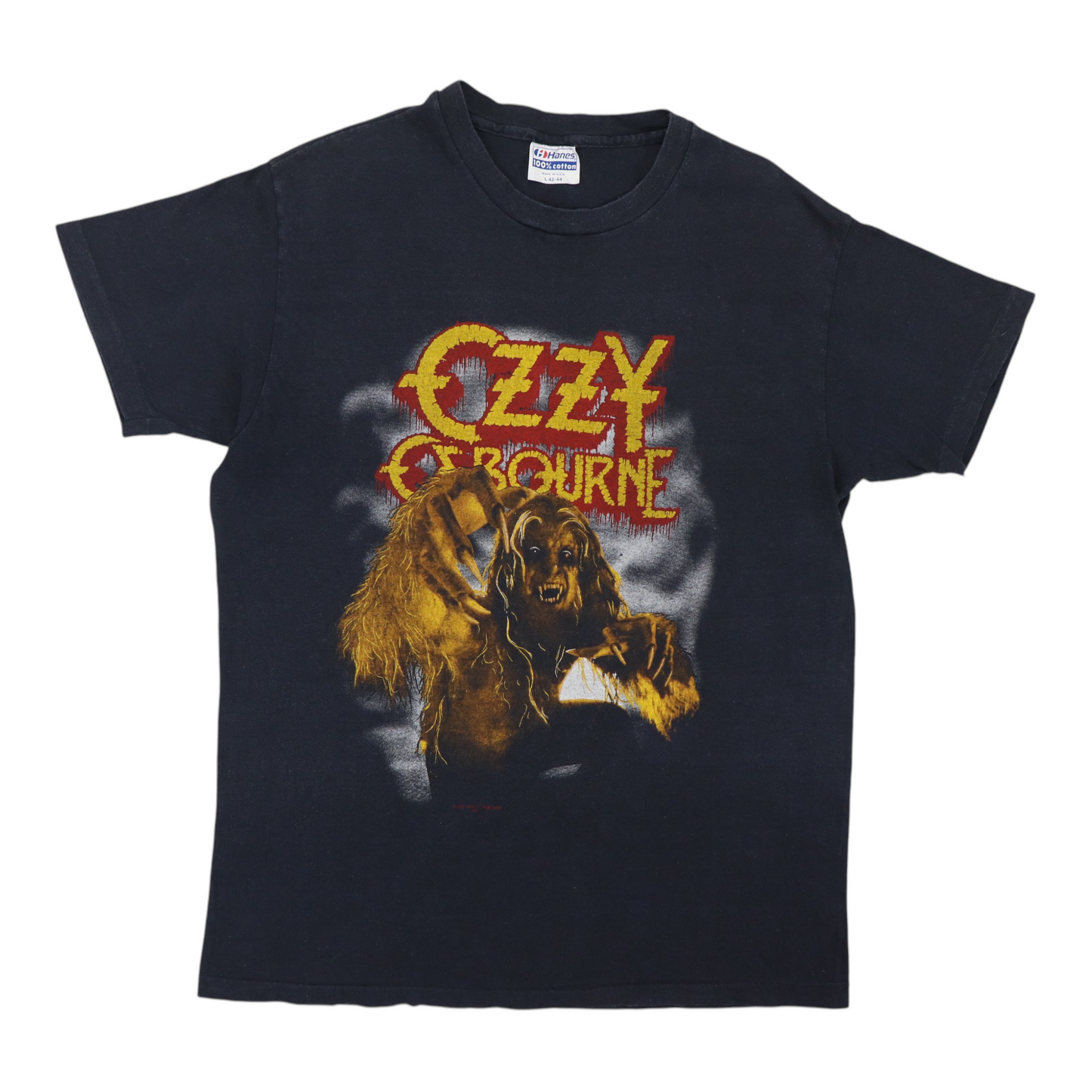 1983 Ozzy Osbourne Bark At The Moon UK Tour Shirt