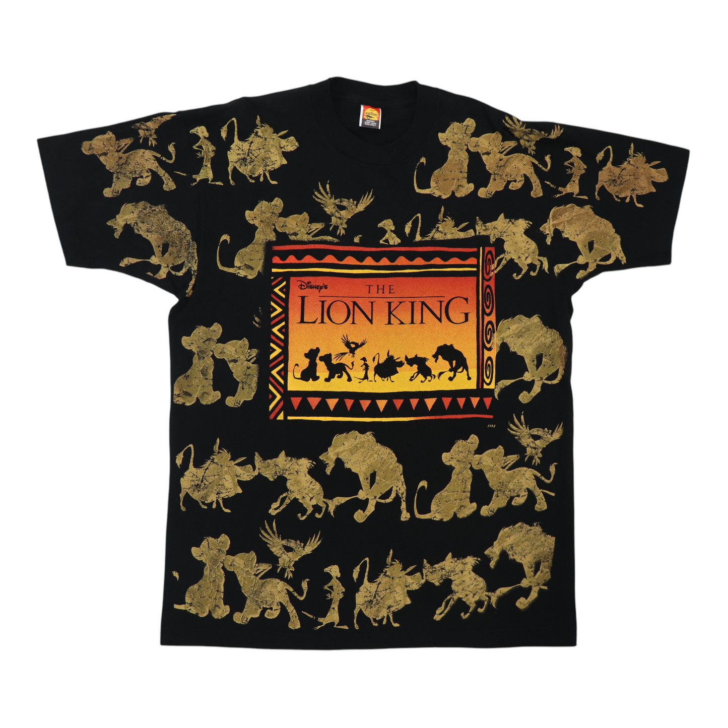 1990s Disney Lion King All Over Print Shirt