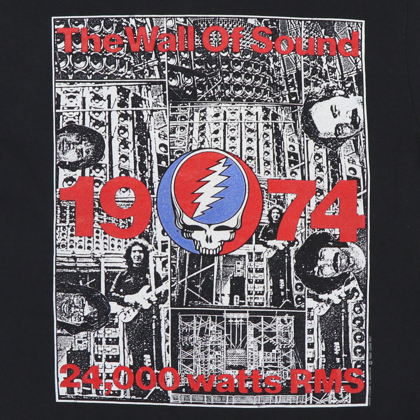 1990 Grateful Dead Wall Of Sound Shirt