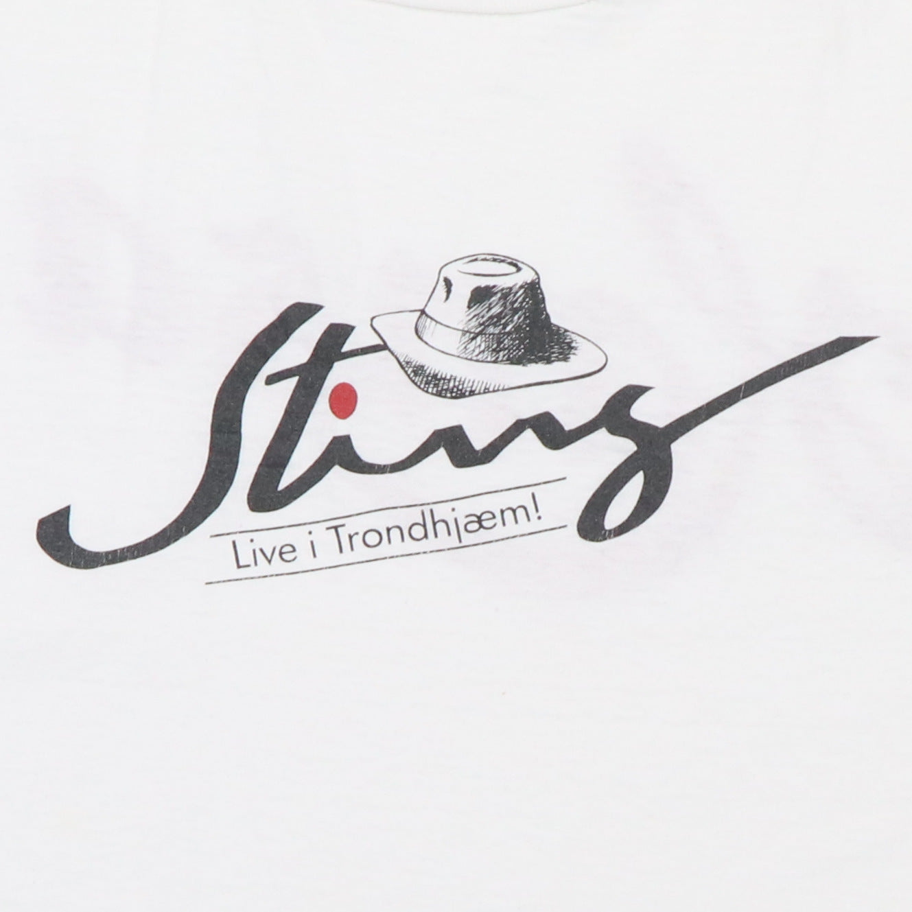 1990 Sting Concert Shirt