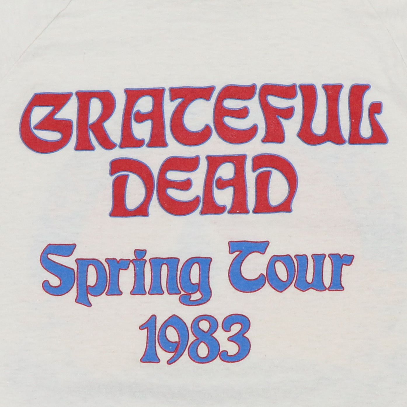 1983 Grateful Dead Tour Jersey Shirt