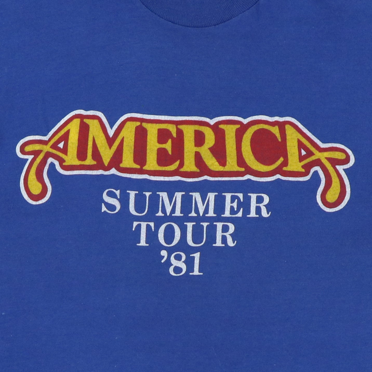 1981 America Summer Tour Shirt