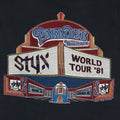 1981 Styx Paradise Theatre Tour Shirt