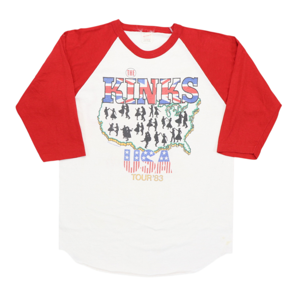 1983 The Kinks State Of Confusion Tour Jersey Shirt