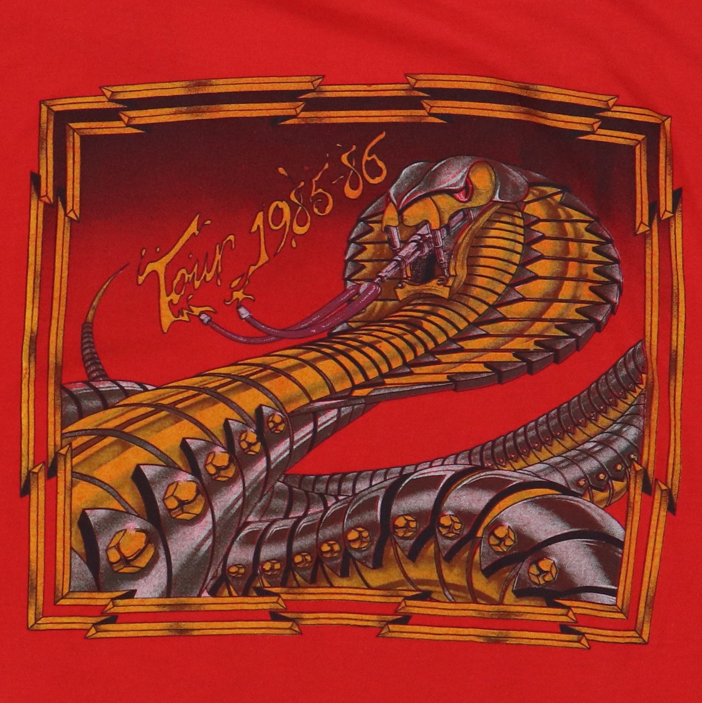 1985 Y&T Black Tiger Tour Shirt