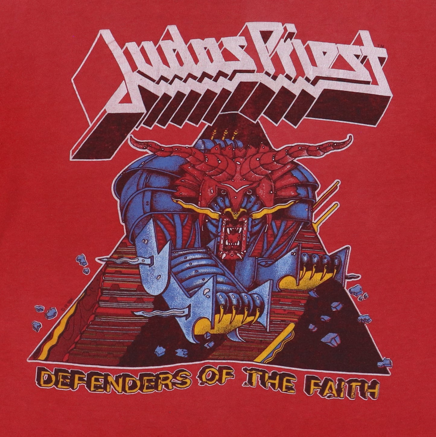 1984 Judas Priest Defenders Of The Faith Long Sleeve Tour Shirt