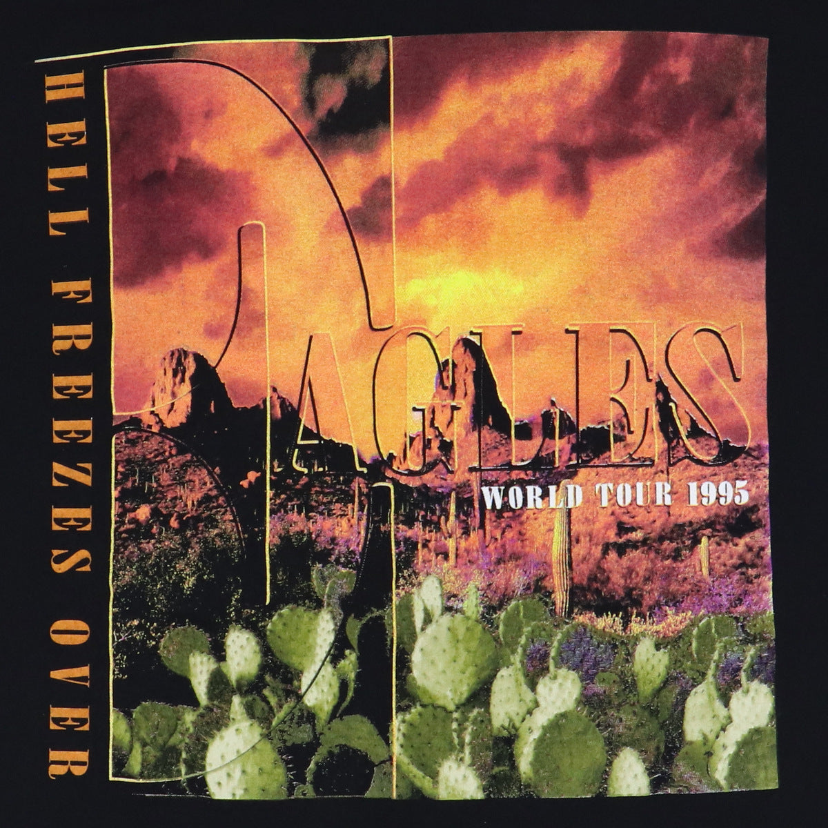 1995 Eagles Hell Freezes Over World Tour Shirt