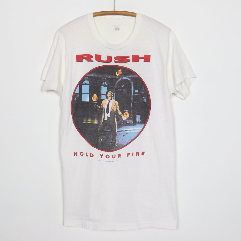 1987 Rush Hold Your Fire Shirt