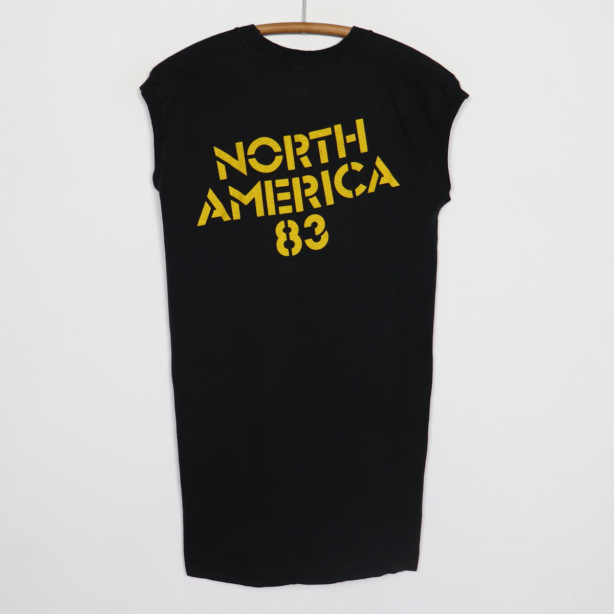 1983 Men At Work North American Tour Sleeveless Shirt