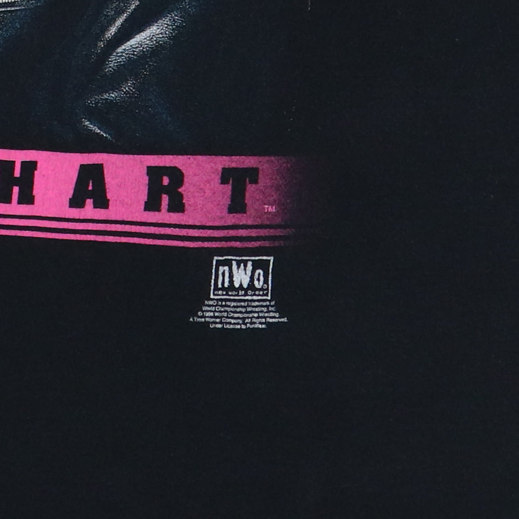 1998 Bret The Hitman Hart NWO WCW Shirt