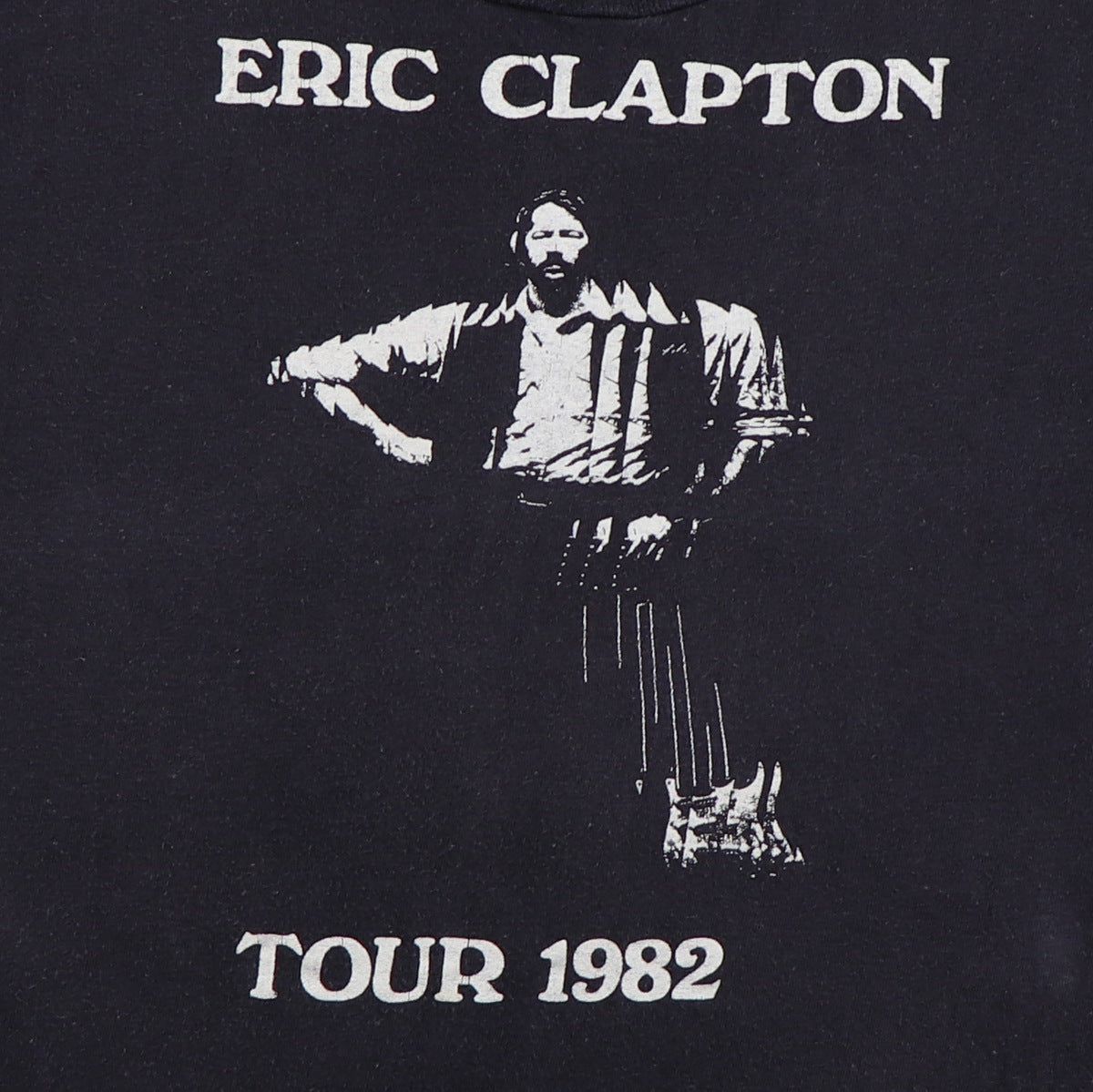 1982 Eric Clapton Tour Shirt