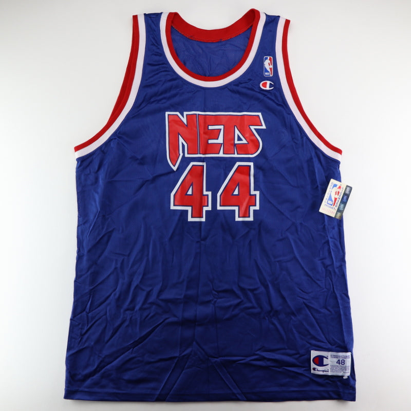 1990s Derrick Coleman New York Nets Deadstock Basketball Jersey