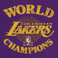 1985 Los Angeles Lakers World Champions NBA Basketball Shirt