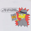 1993 The Simpsons Butterfinger Suspects Shirt