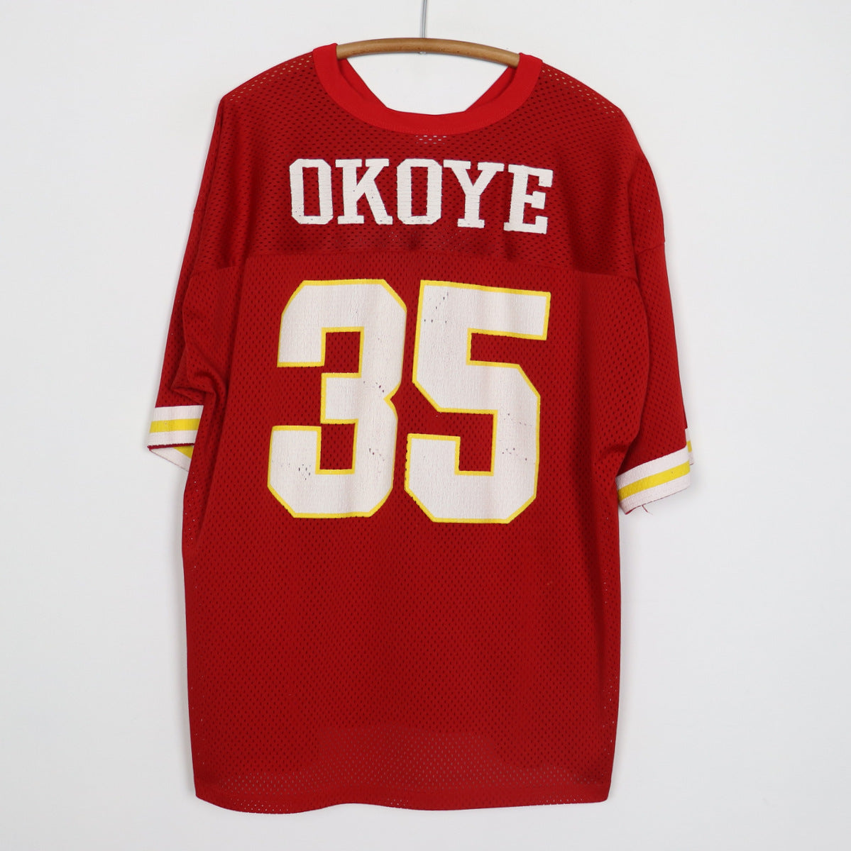 1990s Christian Okoye Kansas City Chiefs Football Jersey