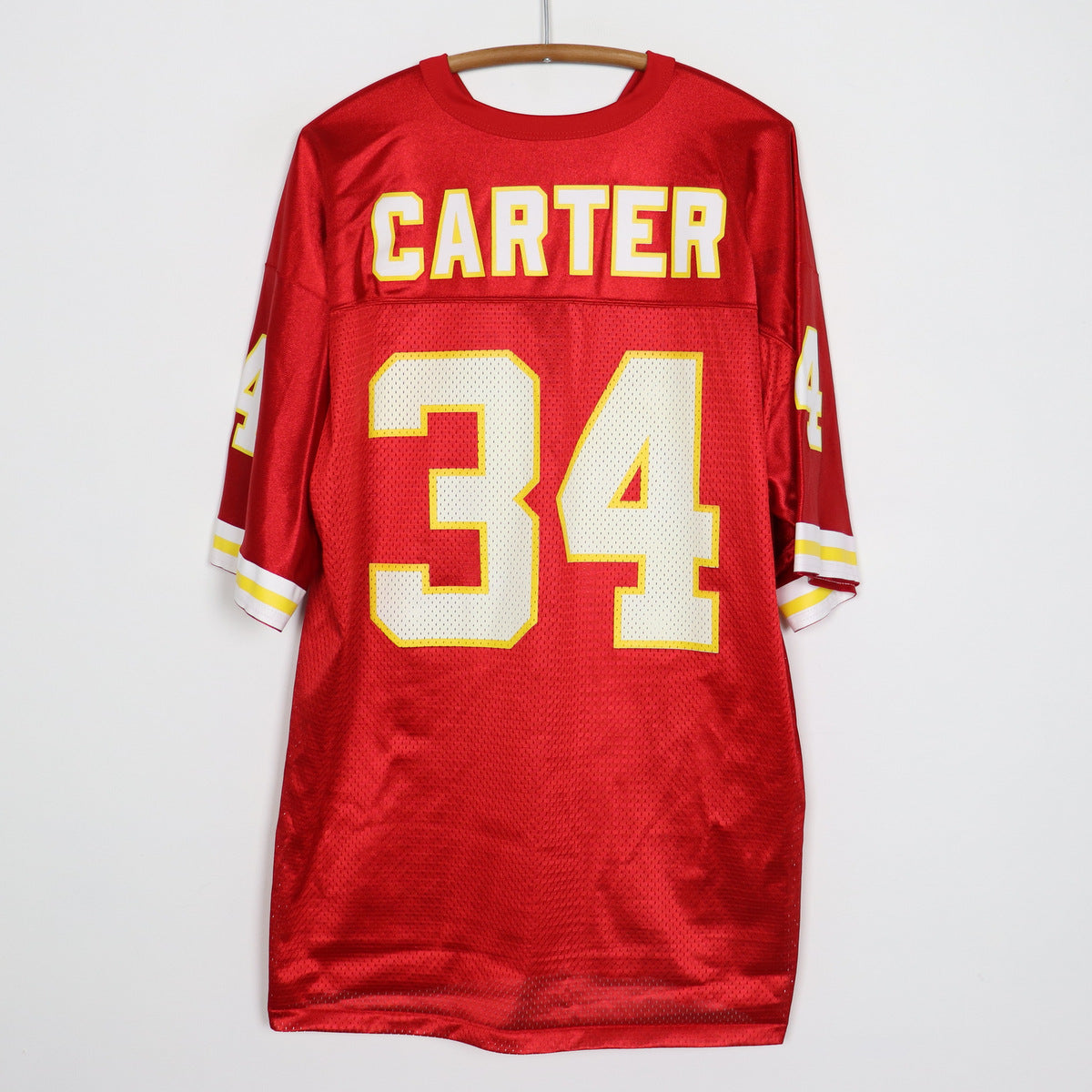 Wyco Vintage 1990s Dale Carter Kansas City Chiefs Football Jersey